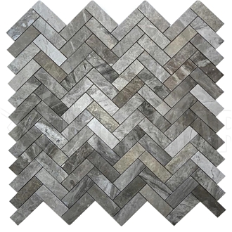 Puffin Grey Marble Mosaic Mp-G-H515