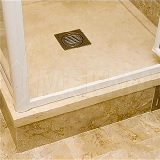 Shower Tray Model 63 Beige Travertine Shower Trays