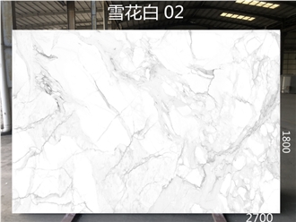 Beautiful White Artificial Carrara Slabs For Kitchen Beautiful White Artificial Carrara Slabs For Kitchen