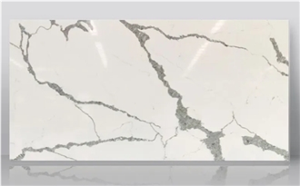 Elegant Hot Sale White Artificial Calacatta Quartz Slab Elegant Hot Sale White Artificial Calacatta Quartz Slab