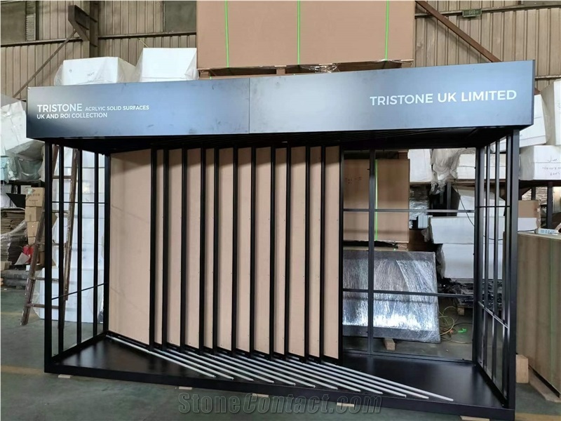 Ceramic Tile Sliding Display Rack For Showroom
