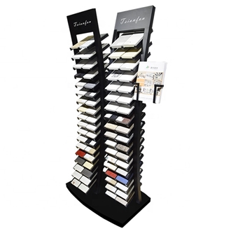 Quartz Marble Granite Waterfall Display Stand Rack