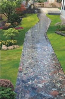 China Seven Colour Granite Stone Slabs