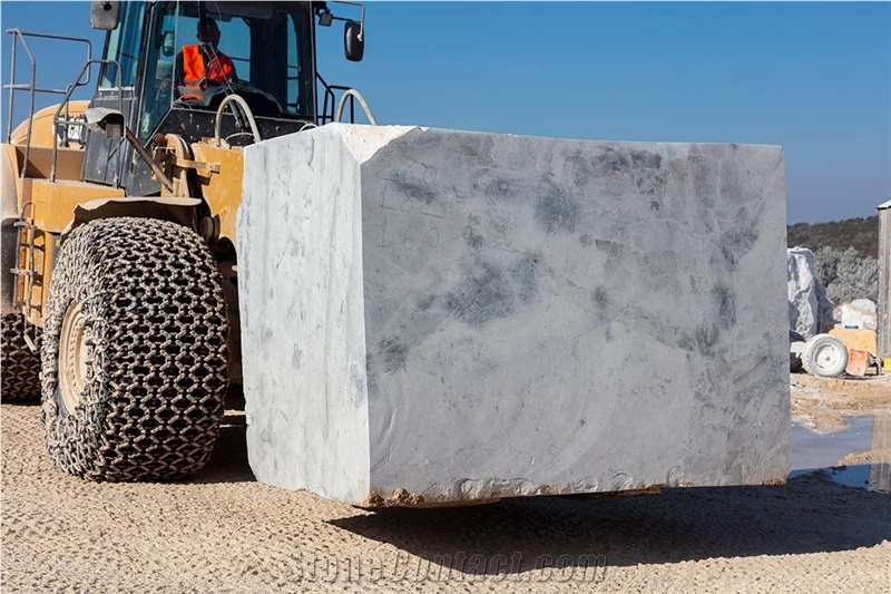 Alexis White Marble Blocks