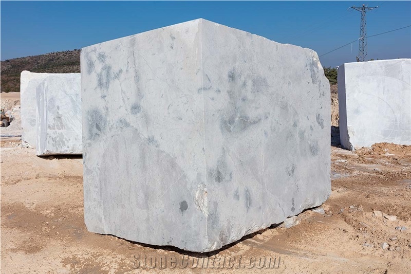 Alexis White Marble Blocks