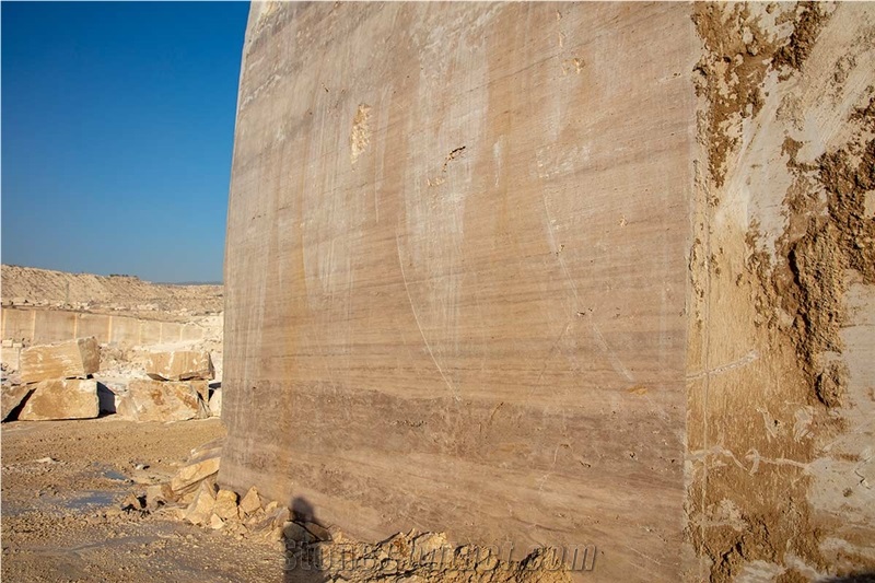 Denizli Classic Light Travertine Blocks
