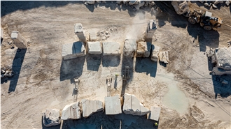 Denizli Classic Light Travertine Blocks