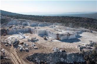 Alexis White Marble Cavdarhisar, Kutahya Quarry