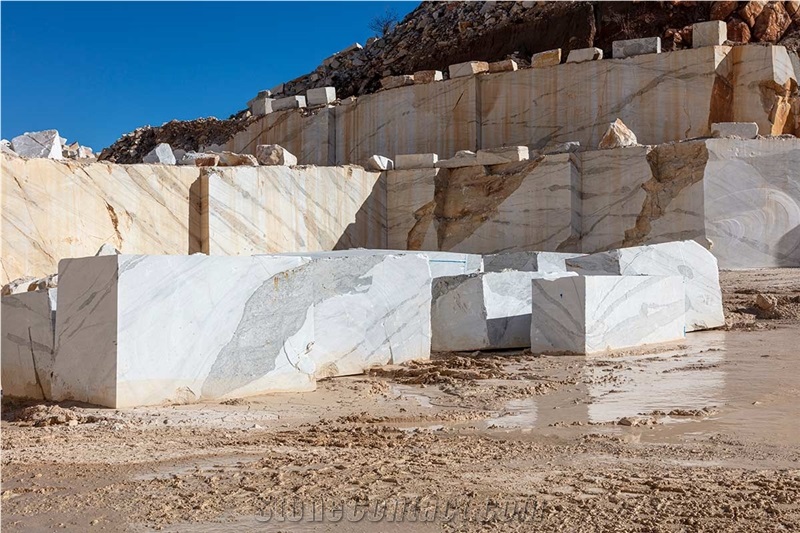 Bianco Luna Marble Bursa - Kemalpasa Quarry