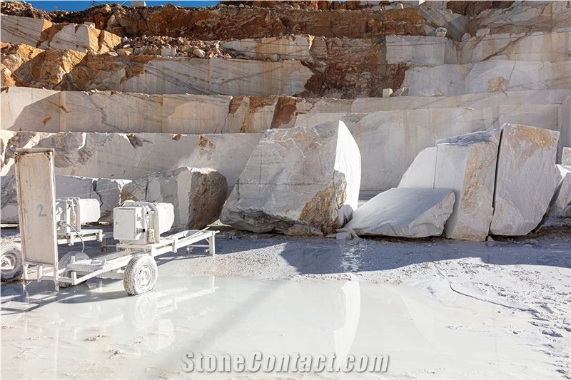 Bianco Luna Marble Bursa - Kemalpasa Quarry