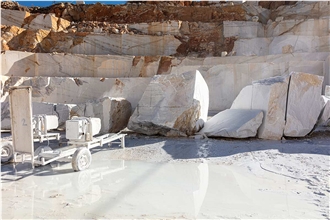 Bianco Luna Marble Bursa - Kemalpasa Quarry
