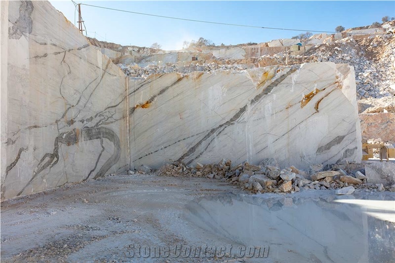 Bianco Luna Marble Bursa - Kemalpasa Quarry
