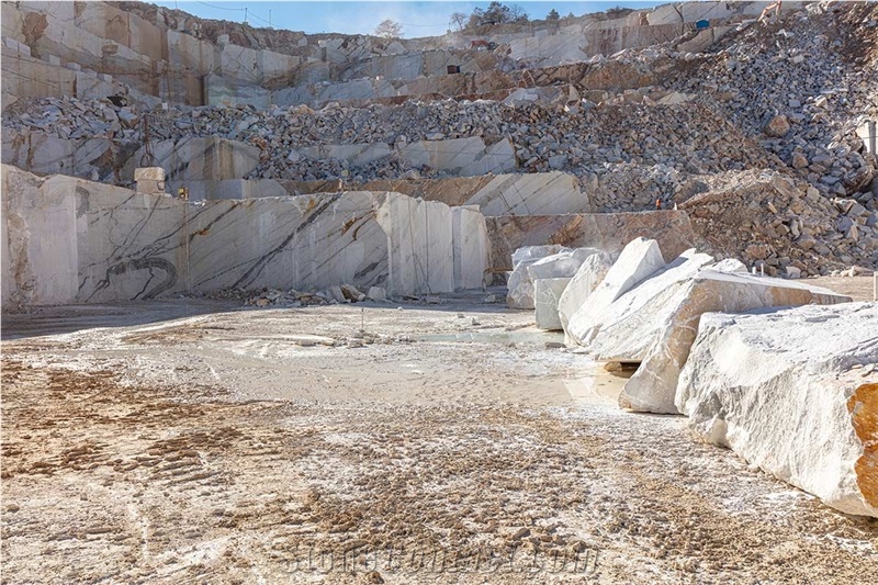 Bianco Luna Marble Bursa - Kemalpasa Quarry