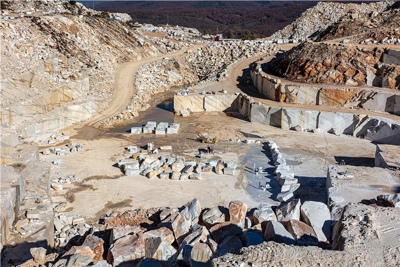 Bianco Luna Marble Bursa - Kemalpasa Quarry