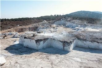Lais Gray Marble - Cavdarhisar, Kutahya Quarry
