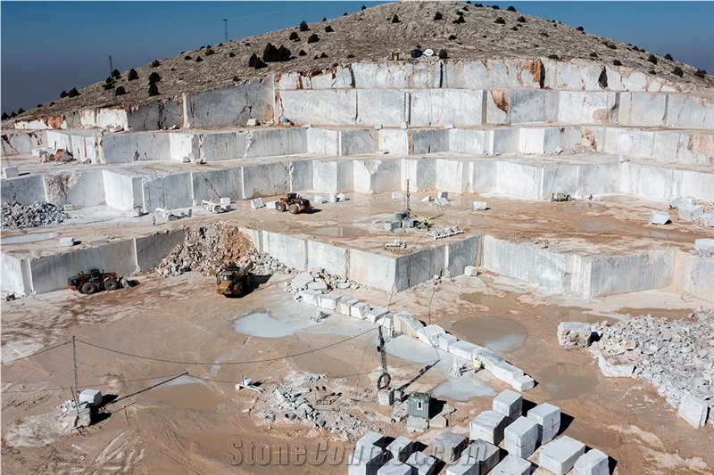 Larende Grey Marble Karaman Quarry