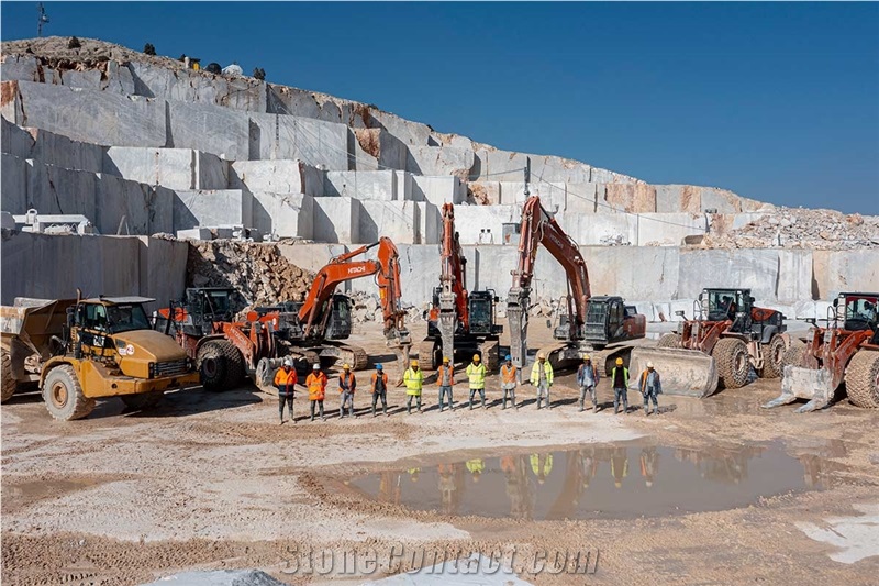 Larende Grey Marble Karaman Quarry
