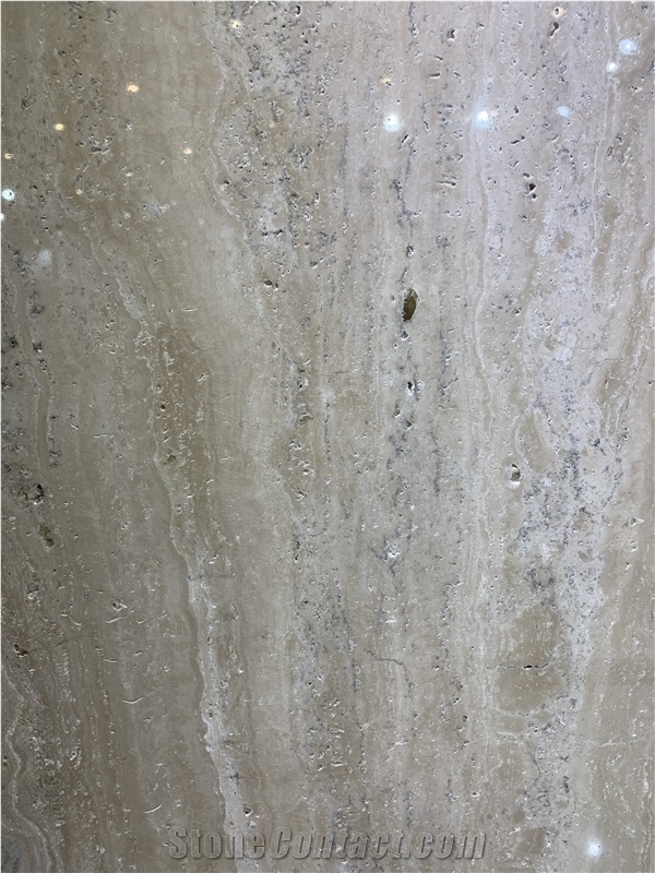 Afyon Beige Travertine Slab
