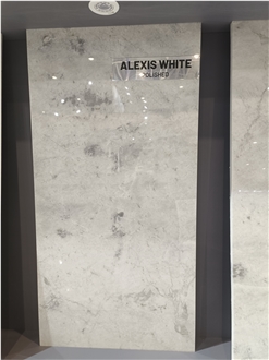 Alexis White Marble Slab