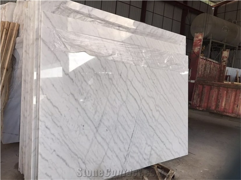 Carla White Marble Slab