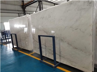 Carla White Marble Slab