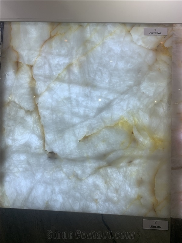 Crystal Quartzite Slab