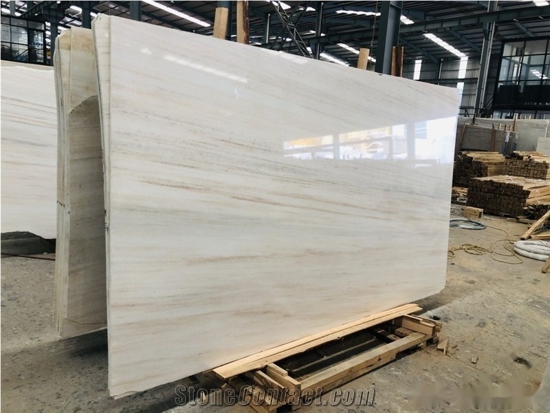 Eurasian Wood Grain Marble Slab
