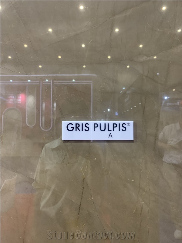 Gris Pulpis Marble Slab