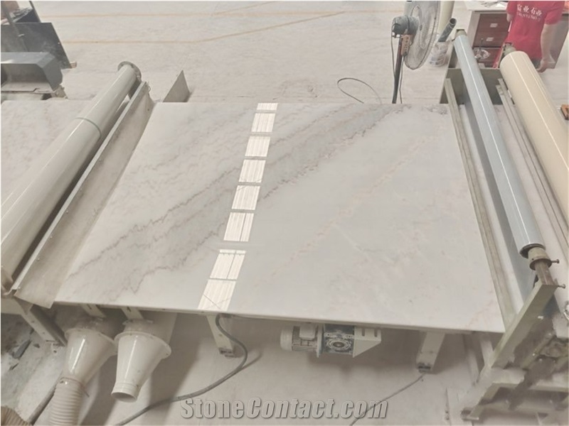 Ivory Jade Marble Slab