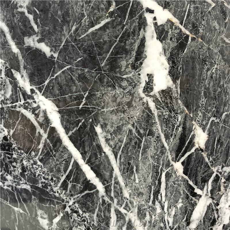 Karacabey Black Marble Tile
