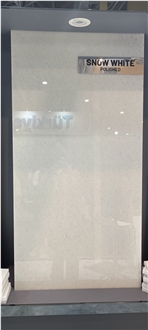 Kemalpasa Snow White Marble Slab