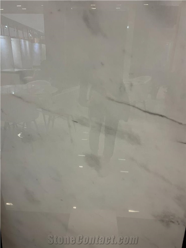 Kemalpasa White Marble Slab