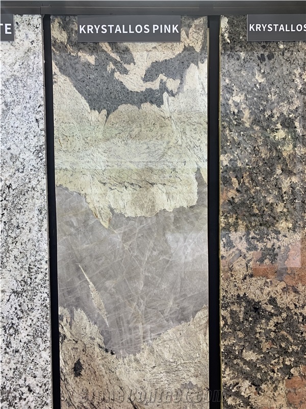 Krystallos Pink Granite Slab