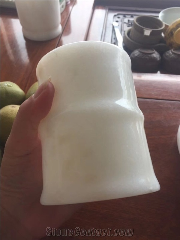 Kwong Sal White Marble Finished Product