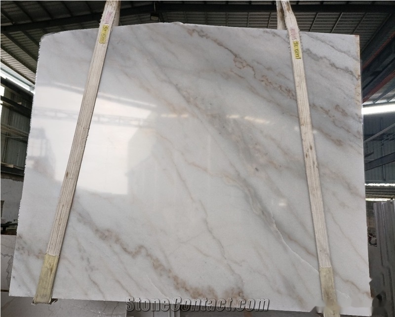 Kwong Sal White Marble Slab