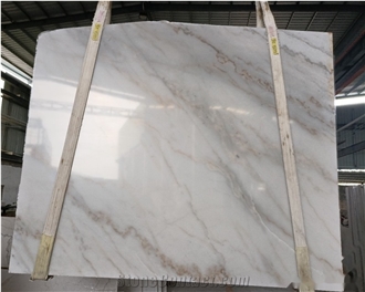 Kwong Sal White Marble Slab