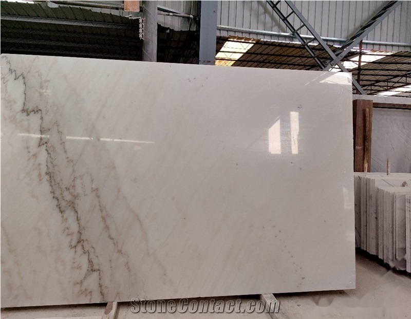 Kwong Sal White Marble Slab