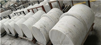 Kwong Sal White Marble Finished Product