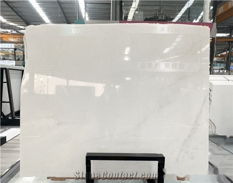 Lotus White Marble Slab