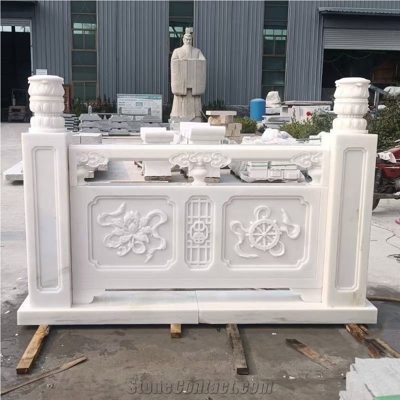 Lotus White Marble Finished Product
