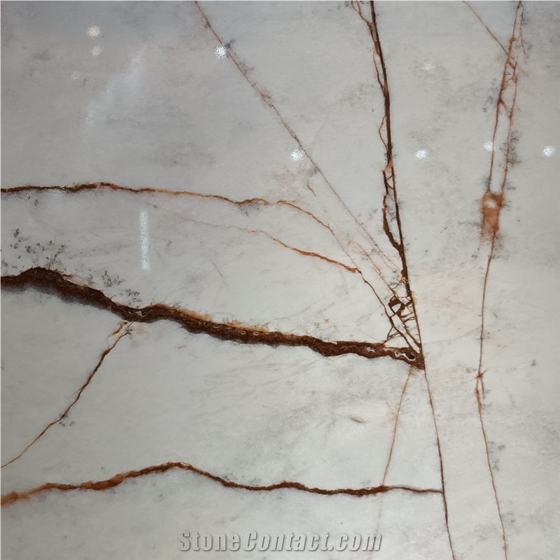 Maldives White Marble Tile