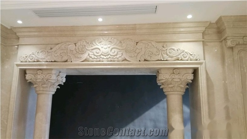 Marjan Beige Marble Finished Product