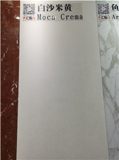 Moca Creme Classico Limestone Slab