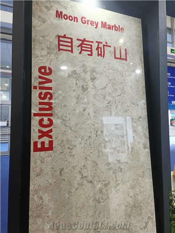 Moon Grey Marble Slab