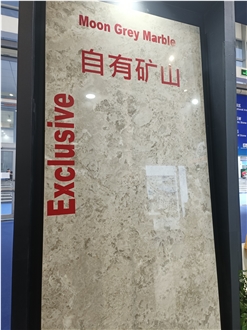 Moon Grey Marble Slab