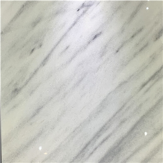 Nuvolato White Marble Tile