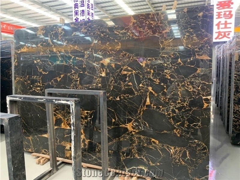 Vendome Noir Marble Slab