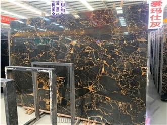 Vendome Noir Marble Slab