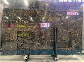 Vendome Noir Marble Slab