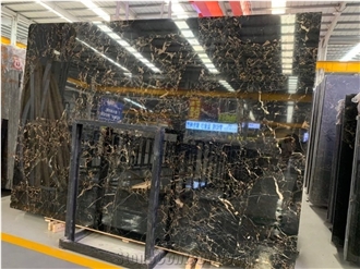 Vendome Noir Marble Slab